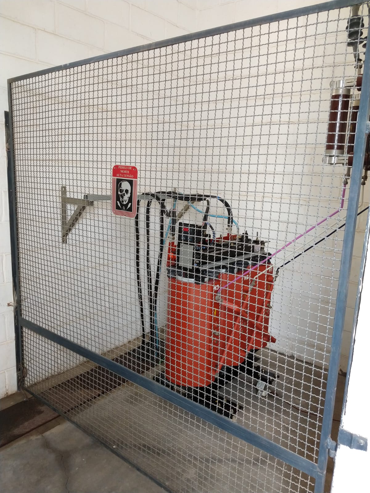 Cabine primária e painel elétrico industrial